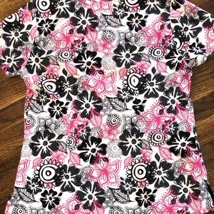 WOMENS SCRUB TOP